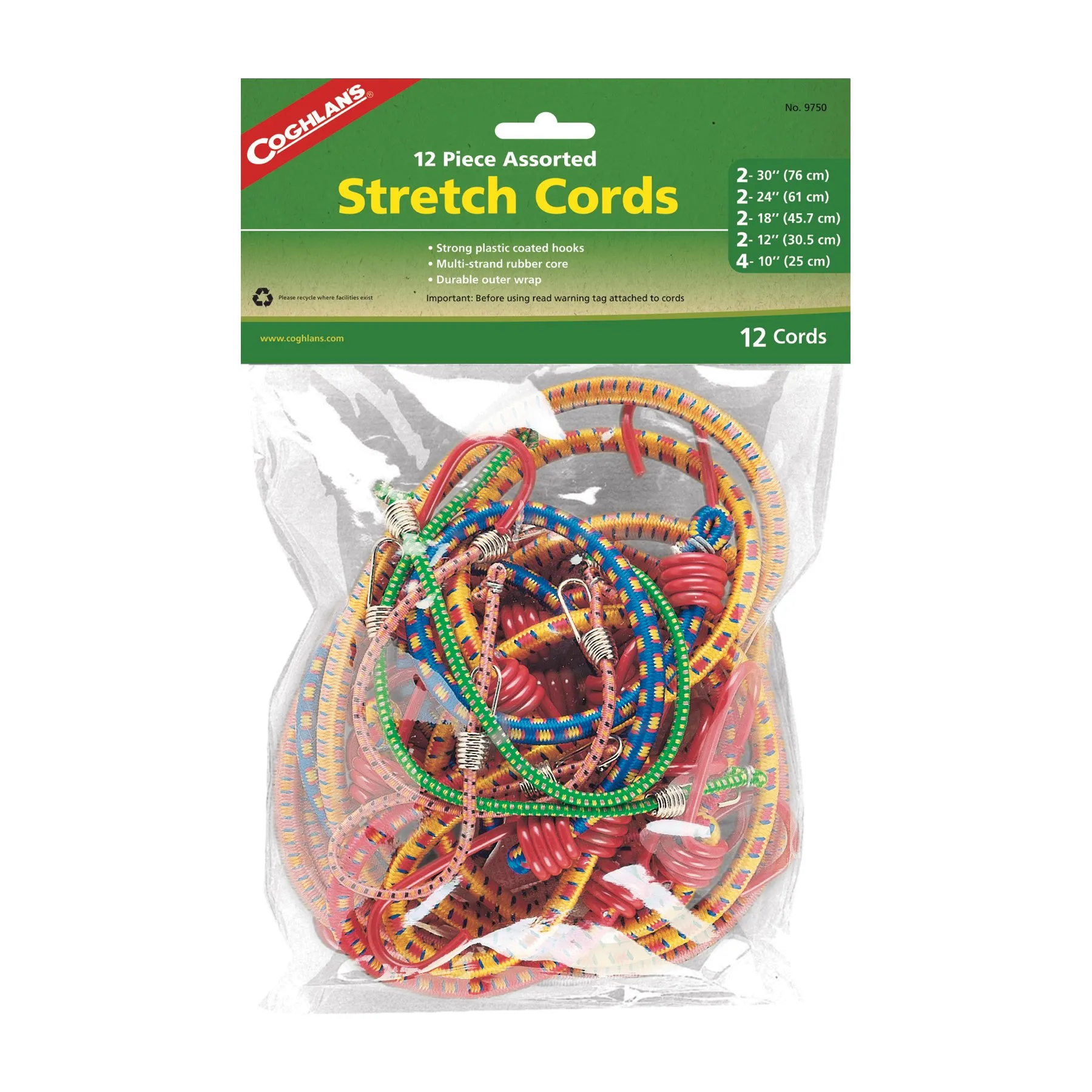 Stretch Cord Asst. - pkg of 12