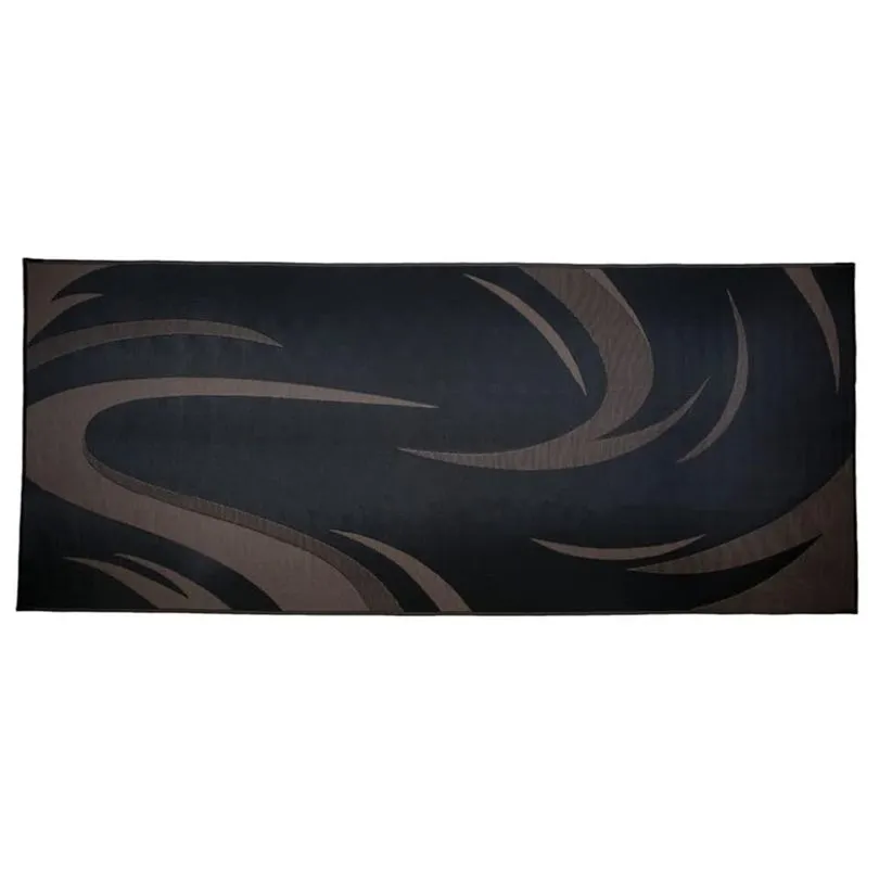 Graphic Swish Mats, Black/Brow
