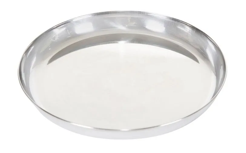 STAINLESS STEEL PLATE - 9 IN