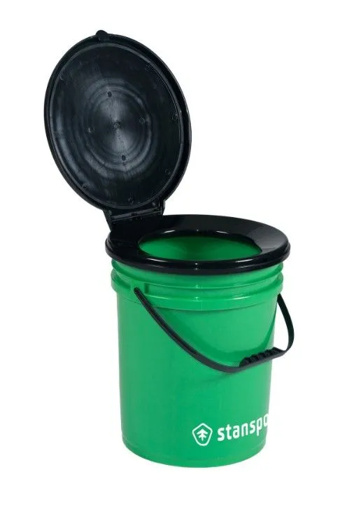 PLASTIC BUCKET WITH LID