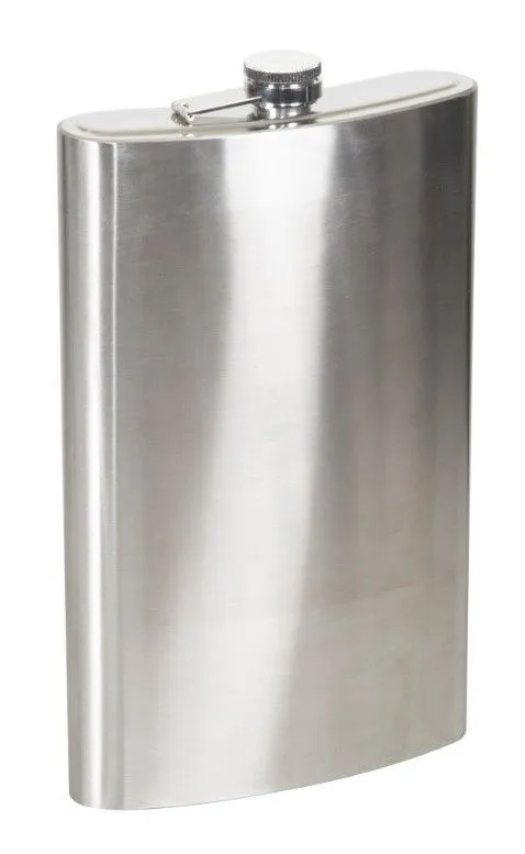 STAINLESS STEEL FLASK - 64 OUN