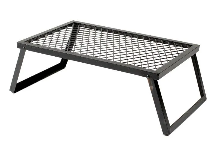 HEAVY DUTY STEEL CAMP GRILL -