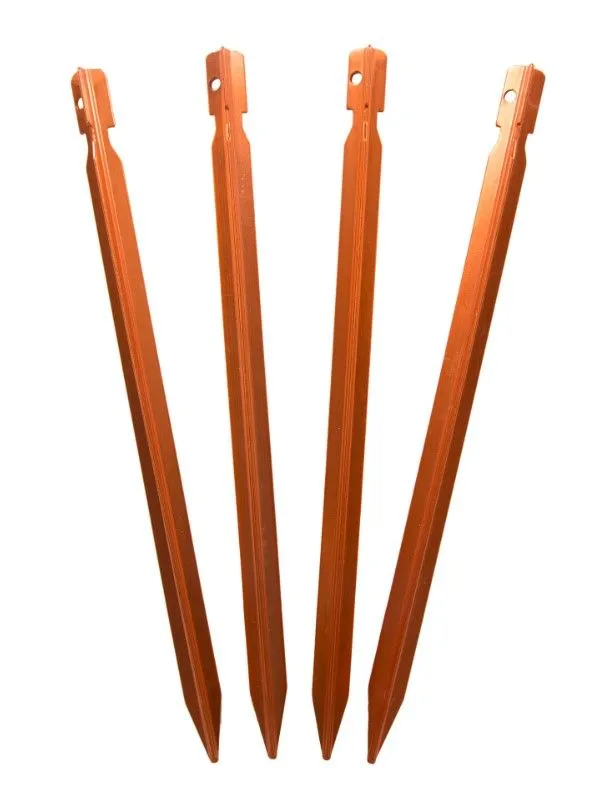 ALUMINUM TENT STAKES 9 INCH -
