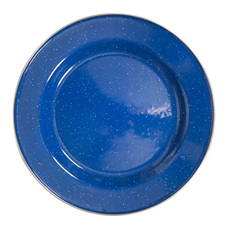 ENAMEL DINNER PLATE - S.S. EDG