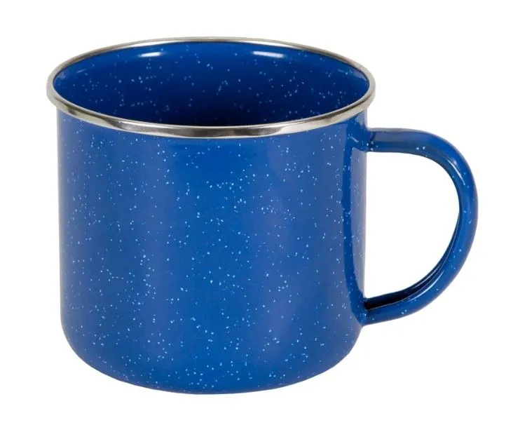 ENAMEL COFFEE MUG - S.S. EDGE