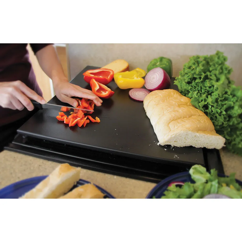 Decor Mate Stove Topper Black