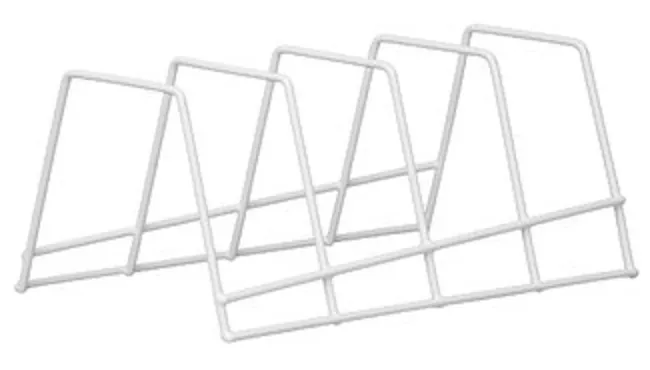 PLATE RACK -WHT