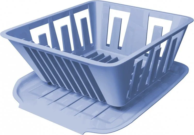 MINI DISH DRAINER -BLUE