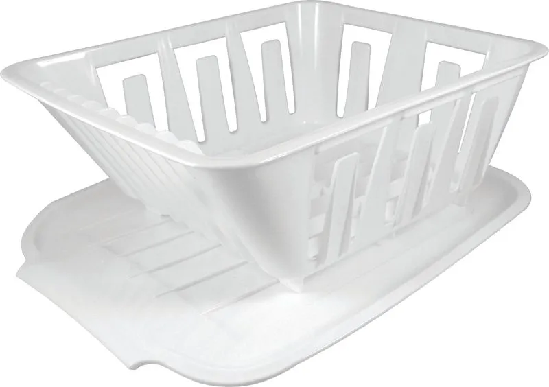 Min Dish Drainer, White