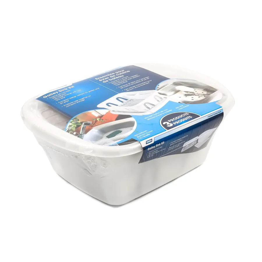 Sink Kit w/Dish Drainer, Dish