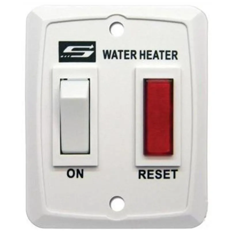 SWITCH/LAMP/PLATE WHITE