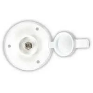 Cable TV Plate, Round PW