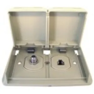 PHONE/TV RECEPTACLE -PW