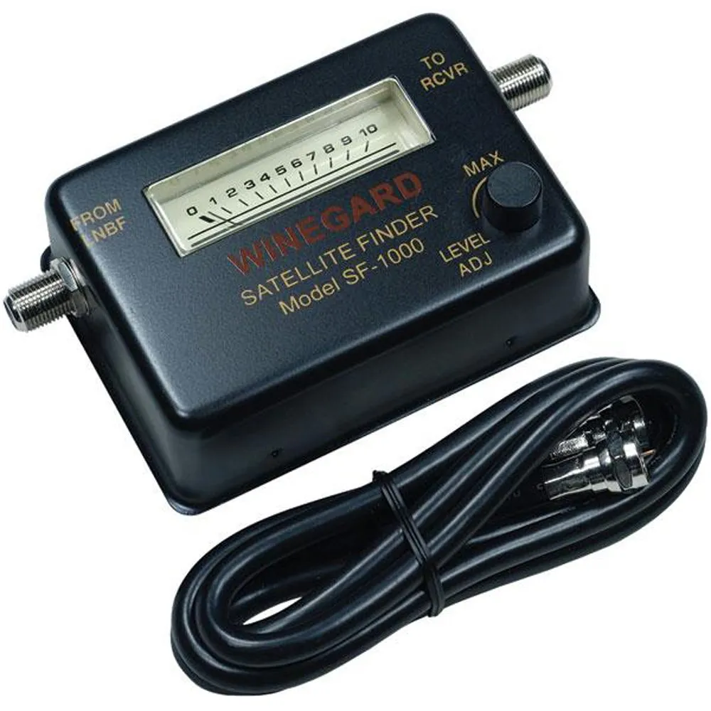 Satellite finder meter