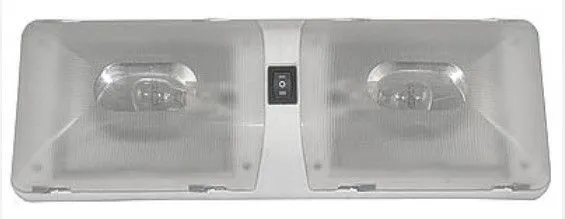 LED Double Dome Light Clear