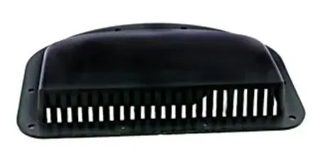 AIR VENT COVER, HALF-MOON, BLA