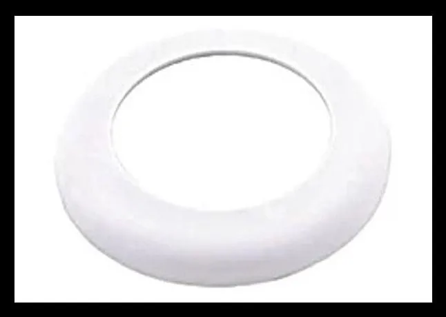 BEZEL, SURFACE MOUNT, WHITE, F