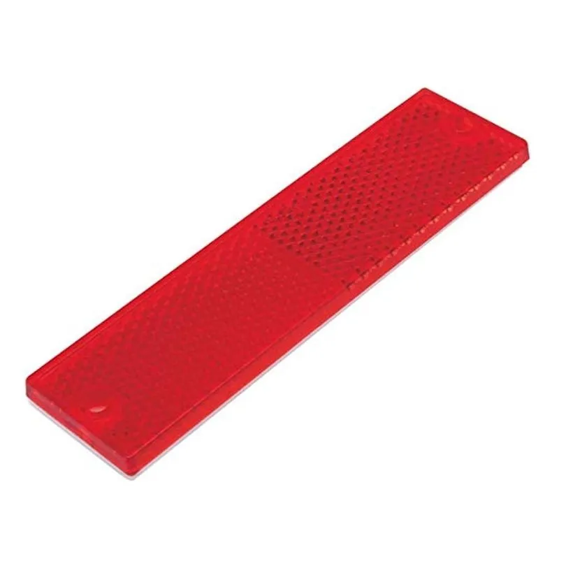 Reflector 4 3/8 x 1 1/8 red