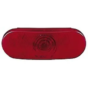 Oval Sealed Light, Red