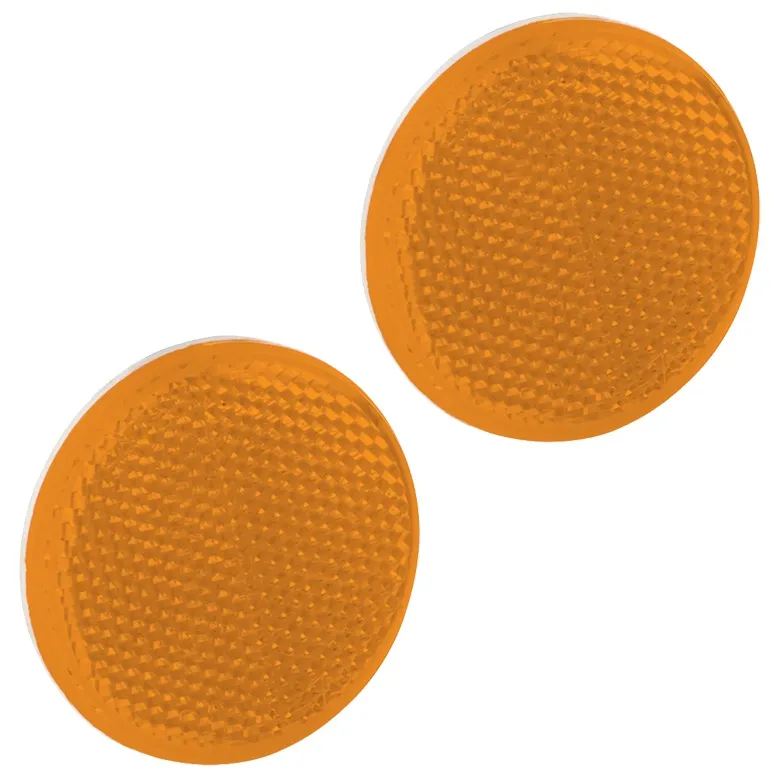AMBER REFLECTOR 2-1/4