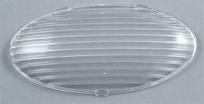OVAL LENS CLEAR