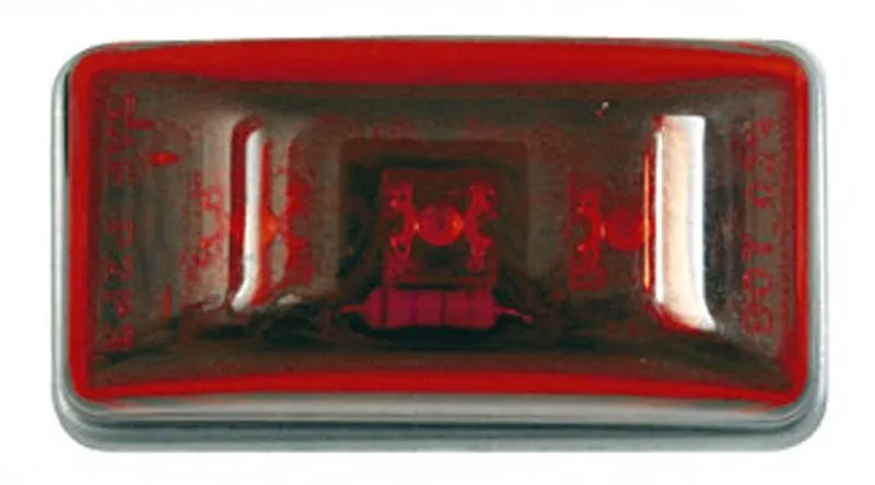 LED MARK LIGHT STUD MOUNT;RED;