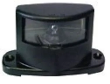 LICENSE LIGHT COATED BLACK PLA