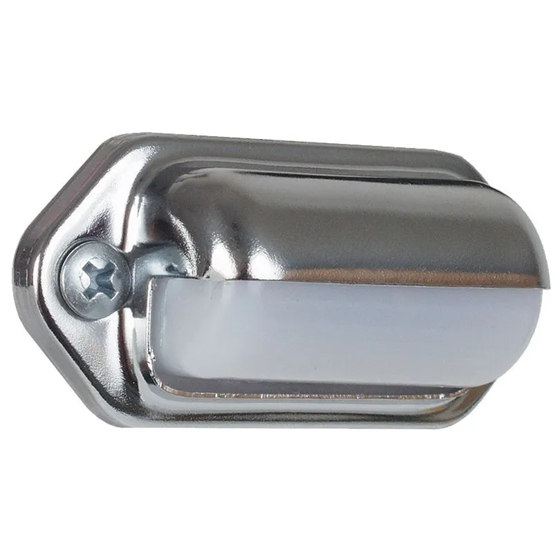 LICENSE LIGHT; MINI CHROME
