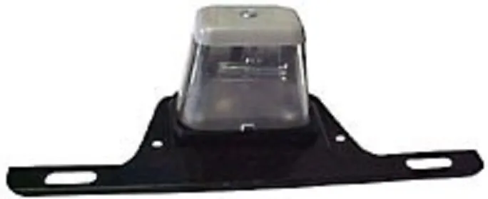 LICENSE LIGHT AND STEEL LICENS