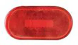 LED MARK LIGHT;OVAL;RED