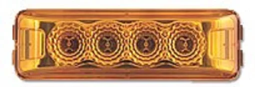 4 LED MIROFLEX THIN LINE;AMBER