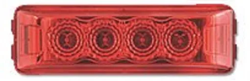 4 LED MIROFLEX THIN LINE;RED