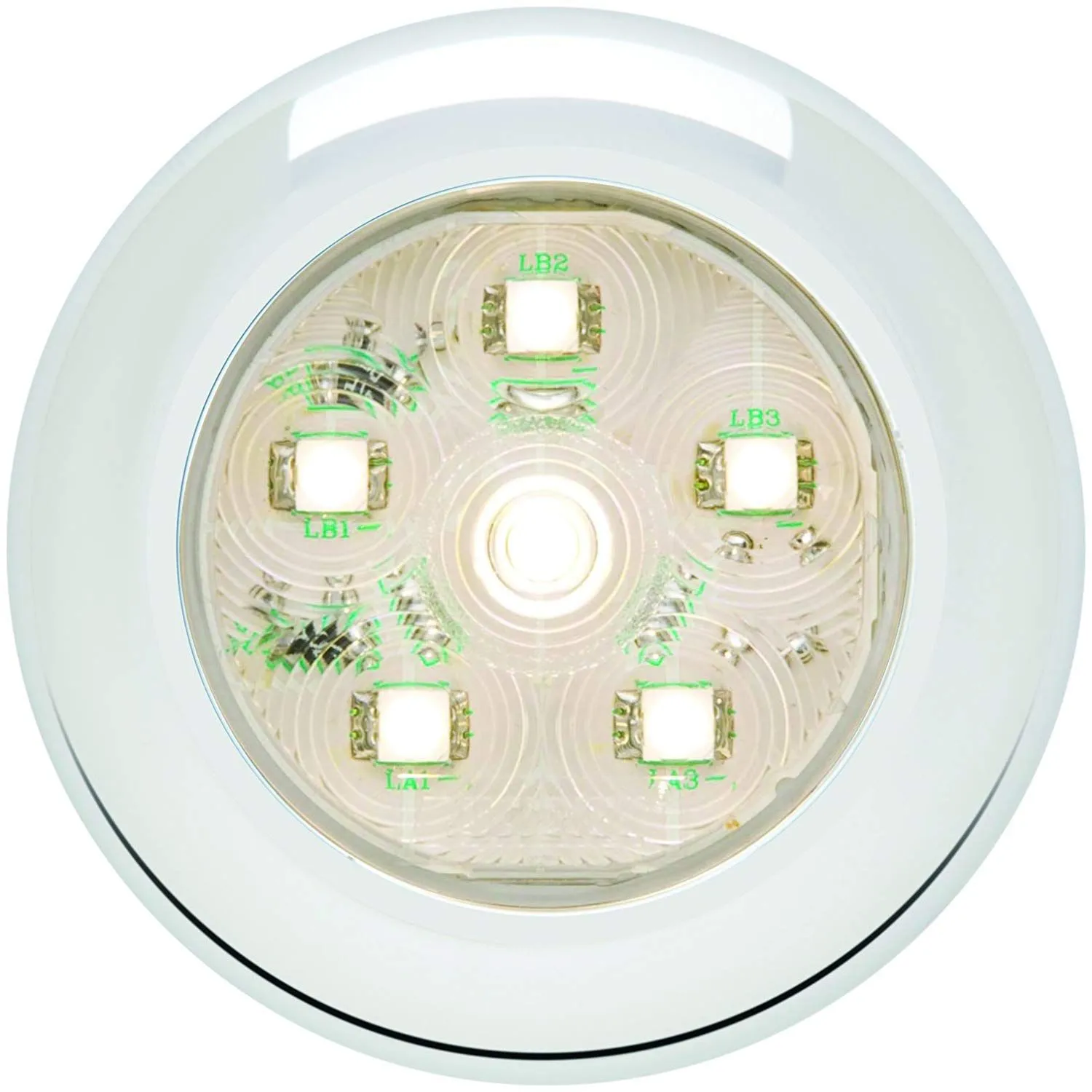 LED ROUND UTILITY; 6 DIODE; CL