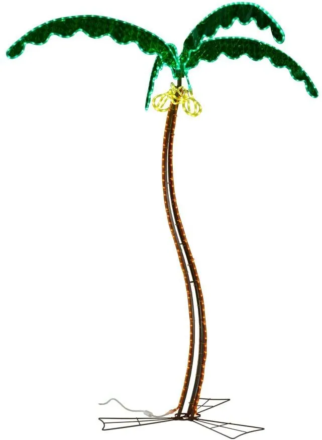 Palm Tree LED rope light 7ft