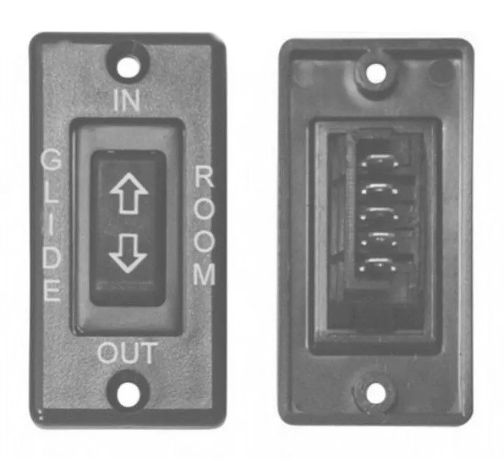 BLACK / 5 PIN IN-LINE, SLIDE O