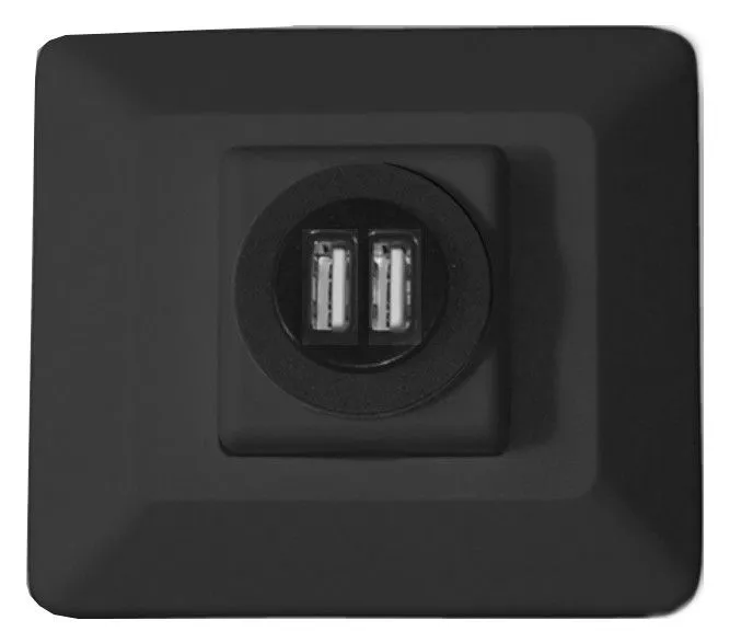 BLACK USB CHARGER KIT - CHGR,