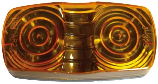 Amber LED Bulls-eye Marker Lig