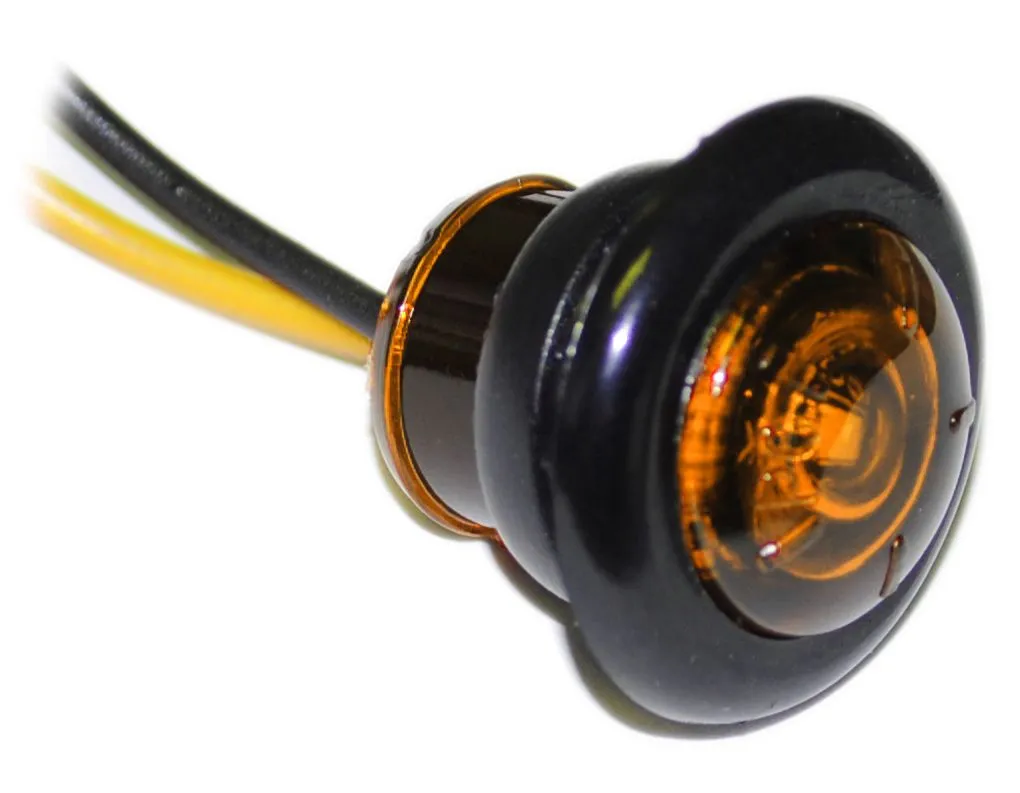 Domed 3/4” LED PC Rated CL/MK