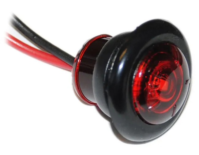 Domed 3/4” LED PC Rated CL/MK