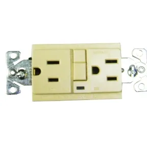 IVORY GFI RECEPTACLE