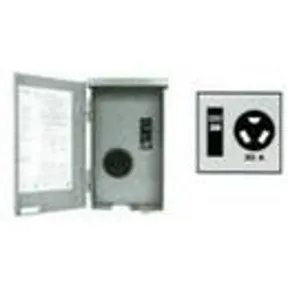 RV Power Outlet 120V 30A w/bre