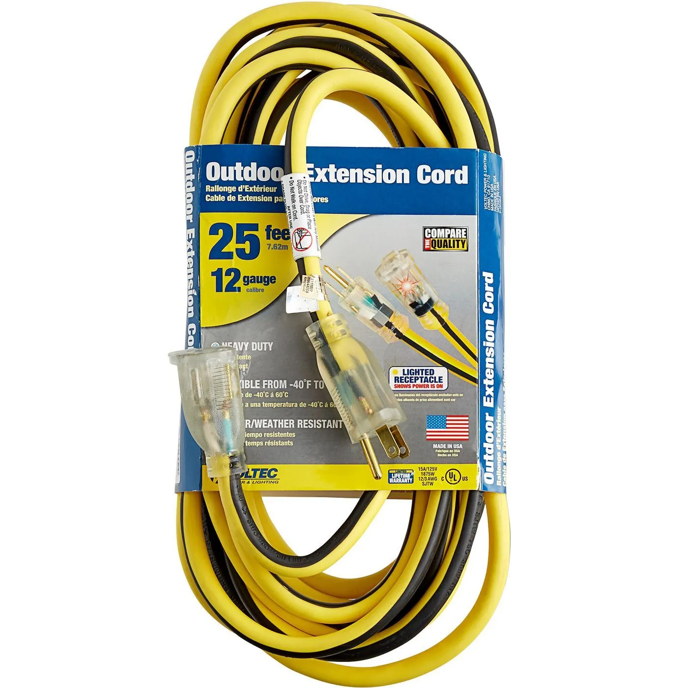 Extension Cord 110V 12ga 25'