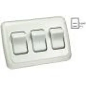 Triple Rocker Switch Assembly