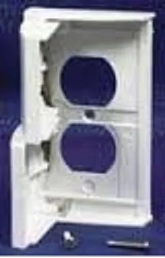 Outdoor receptacle TV/telephon