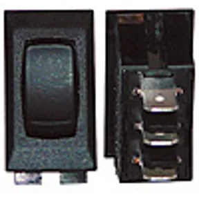 SWITCH BLK MONO ON/OFF/ON