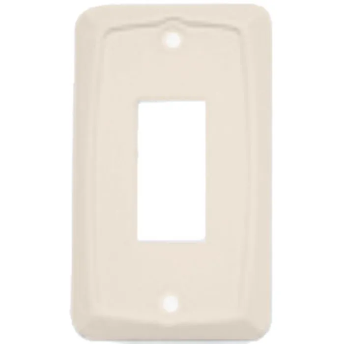 FACE PLATE IVORY SINGLE