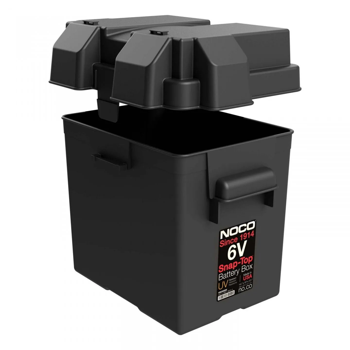 BATTERY BOX 6V SINGLE