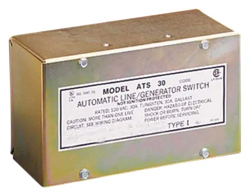 30 Amp Transfer Switch 120VAC