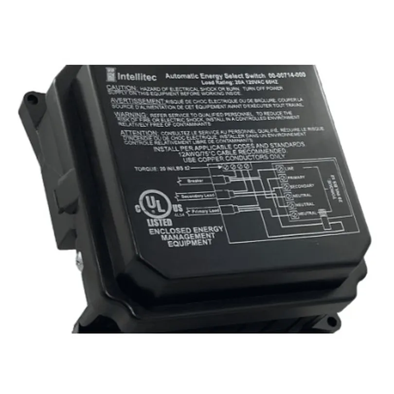 AUTOMATIC ENERGY SELECT SWITCH