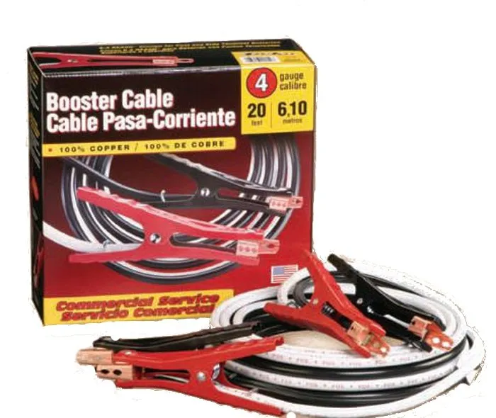 JUMPER CABLES,4 GA-20'
